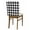 black, variant on nqOlkjepod Black and White Checkered Chair Covers Set of 8, Decorative Chair Back Cover, Farmhouse Buffalo Plaid Dining Room Chair Slipcovers Removable Chair Protectors Covers for Party Banquet