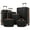 Black Brown#9B, variant on Hardside Luggage 6-Piece Luggage Set, Durable Hardshell ABS Suitcase with Spinner Wheels, TSA Lock, Side Hooks, Lightweight Carry-On & Checked Luggage,Hardside Carry On Luggage