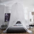 thumbnail image 1 of Colcha con mosquitera, mosquitera para cama extra grande para interiores, mosquitera para viajes al aire libre, el orificio más pequeño: malla 300, instalación rápida y fácil, adecuada para cunas, camas redondas individuales dobles tamaño king esquí esquí Gafas de esquí, 1 of 4