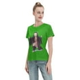 thumbnail image 4 of Women's Basic Short Sleeve T-Shirt Demon Slayer Blade Nidouzi, 4 of 6