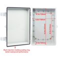 thumbnail image 4 of Caja eléctrica Otdorpatio impermeable IP67 de ABS 29 x 19 x 14 cm, 4 of 6
