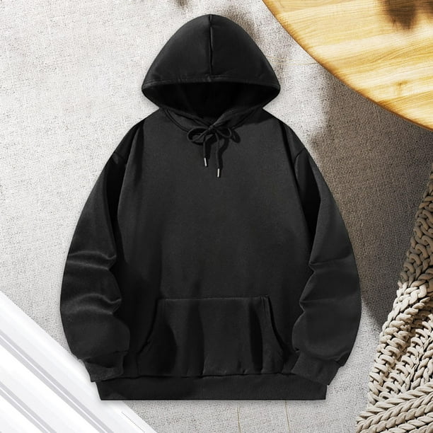 Sudadera con capucha Comoda con bolsillos Sudadera con capucha de manga larga Sudadera con capucha para mujer y hombre XL Bodega Aurrera en linea