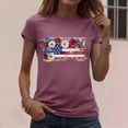 thumbnail image 6 of Patriotic Shirts July 4th Shirts for Women American Flag T-Shirts USA Fourth of July Casual Tee Top, 6 of 7