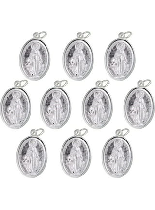 Catholic Lot Red Blue Enamel Most Popular Medals Miraculous Medal Medals  Lockets