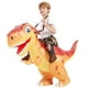 thumbnail image 1 of Disfraz inflable de dinosaurio COMIN Ride on Orange para niños de 2 a 3 años, 1 of 6