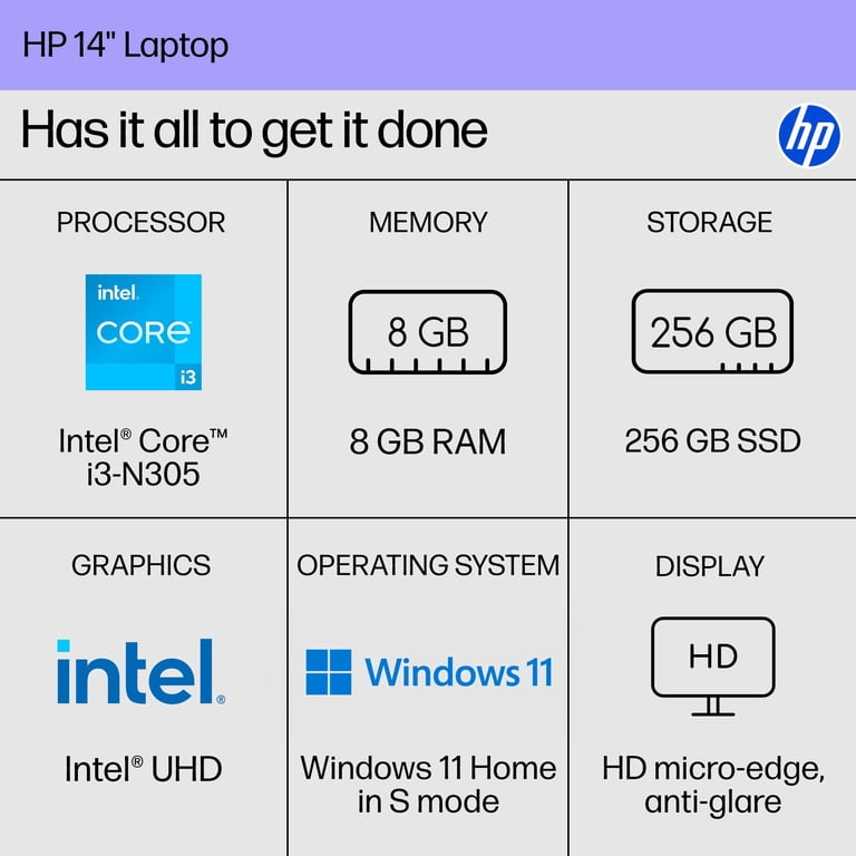 HP, Laptop, 14