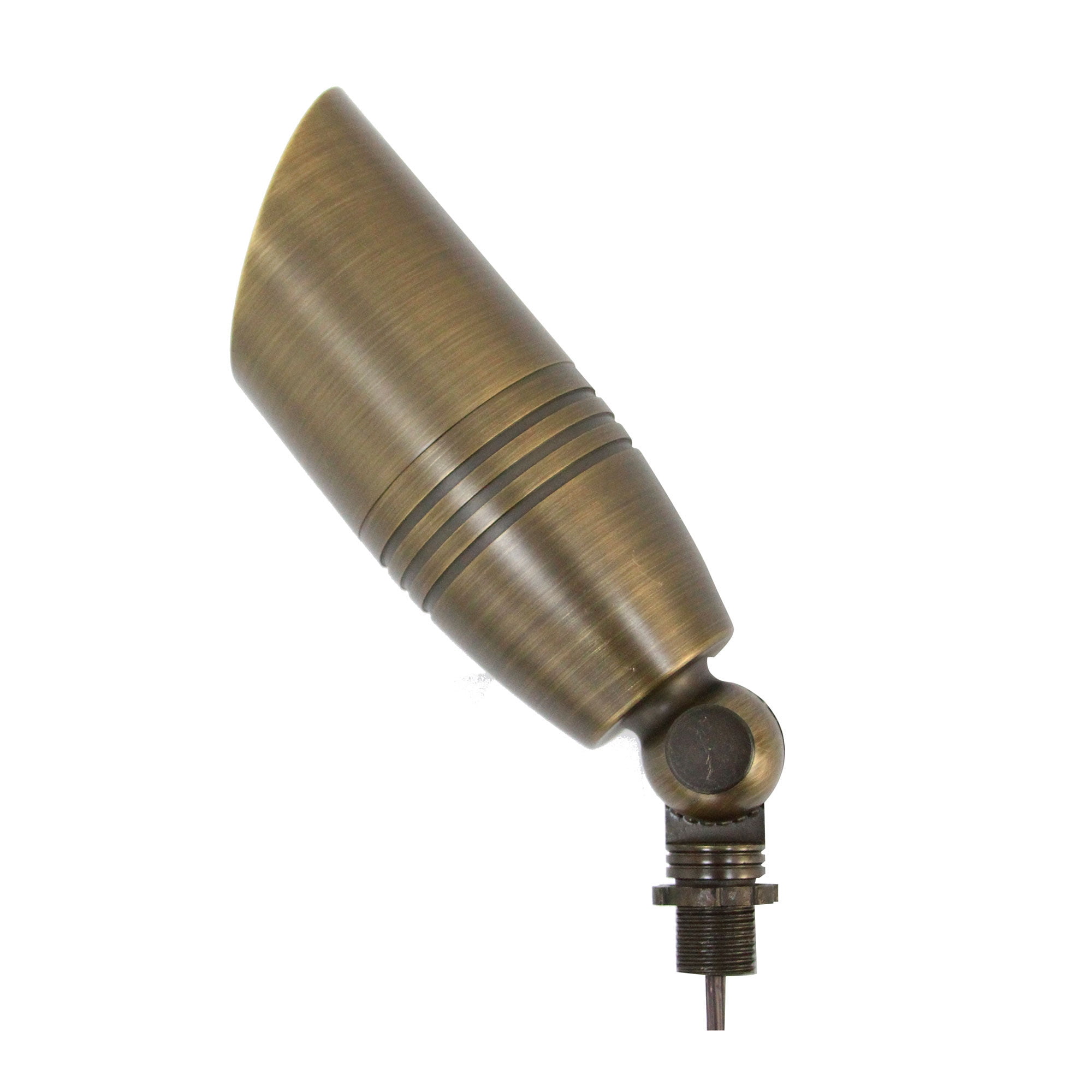 LNC 6W Solid Bronze LED Outdoor Spotlight 2700K Warm White 490 Lumens for Low Voltage Landscape Lighting of Yard, Lawn, Garden, Patio, Trees & House