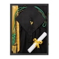thumbnail image 4 of Graduation Memory Display Frame 2-Piece, Large Graduation Shadow Box Frame for Cap, Tassel, Diploma and Gowns, Wall Display for High School College Keepsakes (33.86x26.18x5.51 in), 4 of 9