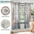 thumbnail image 5 of BZSMCE Window Curtain Panels Fashion Owl with Flowers Printed 63x42in/63x52in, 5 of 7