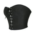 thumbnail image 3 of Aofany Shapewear Tummy Control, Women's Lace Up Boned Overbust Corset Bustier Lingerie Bodyshaper Top, 3 of 8