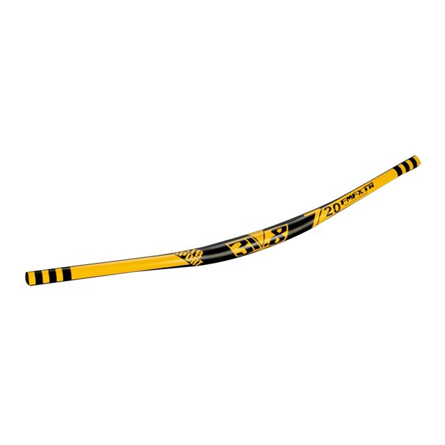 720 mm / 780 mm Manillar de de montaña Sólido fuerte 31,8 mm Barra elevadora de doblada degree Componente de reparación de - 720 mm amarillo DYNWAVEMX Manillar de bicicleta de montaña