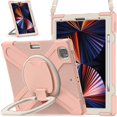 thumbnail image 4 of Funda con soporte de anillo ajustable para iPad de 9,7 pulgadas (2018) con correa para el hombro, gran soporte de anillo ajustable, protección contra golpes., 4 of 5