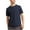 Blue - indigo, variant on Kenneth Cole Mens Knit Henley Shirt, Blue, Small