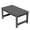 Gray, variant on SERWALL Outdoor Rectangle Coffee Table, 19.7" x 33.7" HDPE All Weather Patio Coffee Table, Gray
