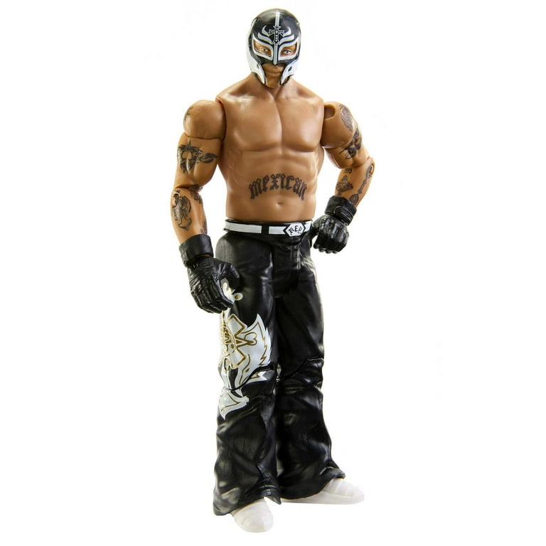 『WWE』MYSTERIO TOYベルト付きフィギュア WWE Rey Mysterio Wrestler Toy Figurine with Ringside Battle