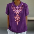 thumbnail image 2 of Cute Crop Tops for Women Shirts to Wear with Leggings Generic Blouses for Women, 2 of 4