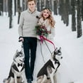 thumbnail image 5 of HQREA Large Medium Dog Tuxedo Suit Formal Pet Wedding Party Suit Puppy Prince Shirt with Bow Tie, 5 of 7