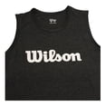 thumbnail image 3 of Playera Wilson para Hombre con Cuello Redondo sin Mangas con Wilson en el Pecho Negro Talla G, 3 of 4