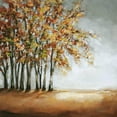 thumbnail image 3 of Long, Christina 12x12 Black Modern Framed Museum Art Print Titled - Tree in Fall, 3 of 5