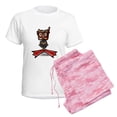 thumbnail image 6 of CafePress - Snorkel Yorkie Women's Light Pajamas - Women's Short Sleeve Print T-Shirt and Pants Light Cotton Pajama Set, 6 of 7