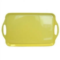 Reston Lloyd Multi-Purpose 18" Rectangle Melamine Plastic Handled Tray