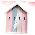 thumbnail image 4 of Rose Key Holder Key Box Wall Mount Key Holder for Wall Home Wooden Key Holder Key Holder Ornament, 4 of 5