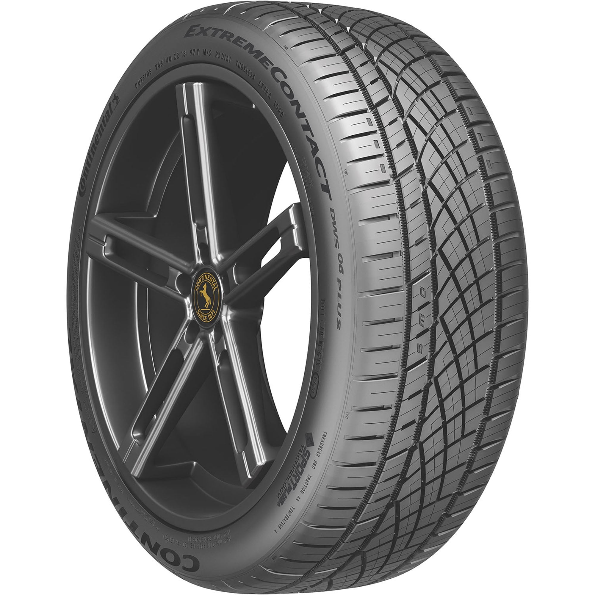 Continental ExtremeContact DWS06 PLUS All Season 245/35ZR18 92Y XL  Passenger Tire