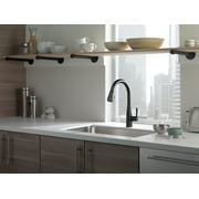 Delta 9113-BL-DST Essa Single Handle Pull-Down Kitchen Faucet in Matte Black