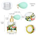thumbnail image 2 of Botella de perfume YU FENG Frosted, aerosol de vidrio recargable de 18 ml, 2 of 7
