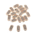 thumbnail image 4 of 20 piezas de de , de puños de plástico con de imitación, de joyería para el cabello trenzadas para decoración Resplandecer Yinane Dreadlock Hair Beads, 4 of 6