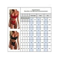 thumbnail image 2 of Keeccty Women Sexy Solid Lace Splice 2PCs Babydoll Lingerie Set, 2 of 4