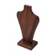 thumbnail image 1 of Soporte de madera para collares, expositor de joyas, moderno, ahorrador de espacio, expositor de cadenas con colgantes, para regalos de joyería de, 1 of 9