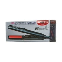 KISS - RED 1' CERAMIC FLAT IRON