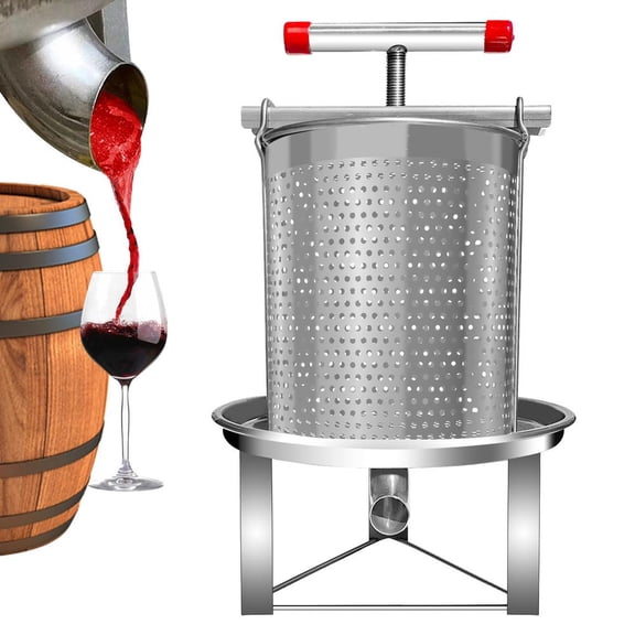 AIHOME Honey Press Machine Honey Bee Tools Beekeeping Extractor Manual Bee Extraction Equipment for Household Use Stainless Steel Honey Presser apposite