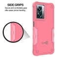 thumbnail image 3 of CoverON For OnePlus Nord N300 Phone Case, Military Grade Heavy Duty Rugged Cover Grip, Pink, 3 of 9