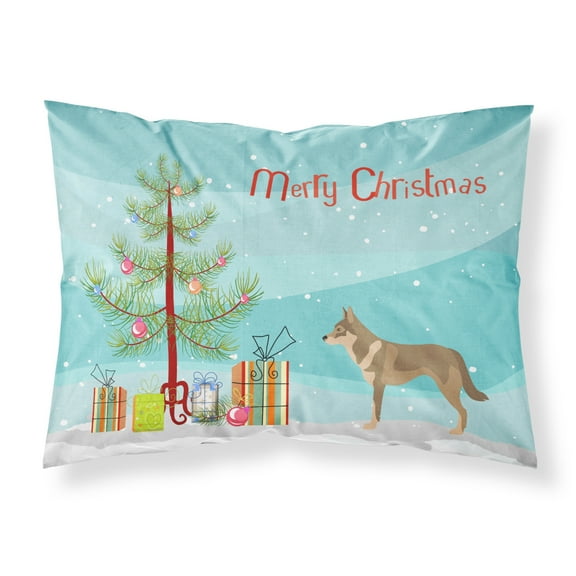 Czechoslovakian Wolfdog Christmas Fabric Standard Pillowcase