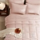 thumbnail image 2 of CozyLux Juego de edredón Queen con sábanas, color rosa rubor, 7 piezas, cama en una bolsa, juegos de cama Queen para todas las estaciones, suave juego de cama de 7 piezas con edredón, sábana bajera, f, 2 of 8