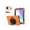 Orange, variant on For Galaxy Tab Active5 2025/Active4 Pro 2022/Tab Active Pro 2019 10.1 Inch Case Model SM-T630/T638/T540/T547 with S Pen Holder Rotating Stand and /Shoulder Strap Shockproof Cover
