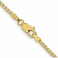 thumbnail image 4 of 10K Yellow Gold 1.9mm Box Chain (24 X 1.9) Made In Peru 10bx200-24, 4 of 5