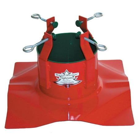 10 ft. Steel Red Christmas Tree Stand