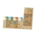 thumbnail image 2 of Juego de té de cerámica Strade Fareast Limited Kung Fu 4 tazas Diseño de montaña, 2 of 8