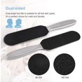 thumbnail image 3 of Pedicure Foot File and Callus Remover for Hard Skin Professional, Stainless Steel Foot File with Ten Free Refills Grit Double Sided Replacement Pads E, 3 of 4