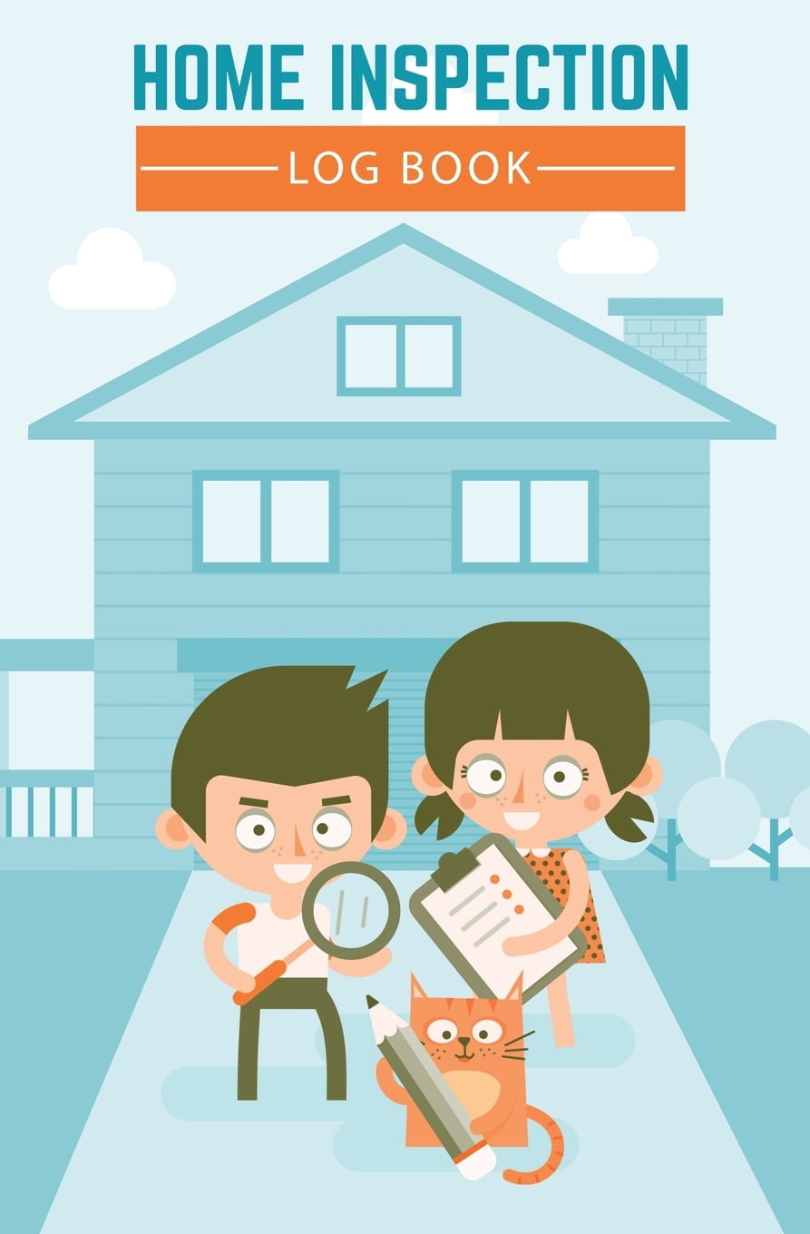 Home Inspection Log Book 120page Blank, Lined Writing Journal for