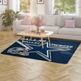 thumbnail image 3 of Football Cowboys Soft Comfy Area Rugs Carpet Suitable Flannel for Living Room Kitchen Bedroom Laundry Room Home Decorations, 3 of 6