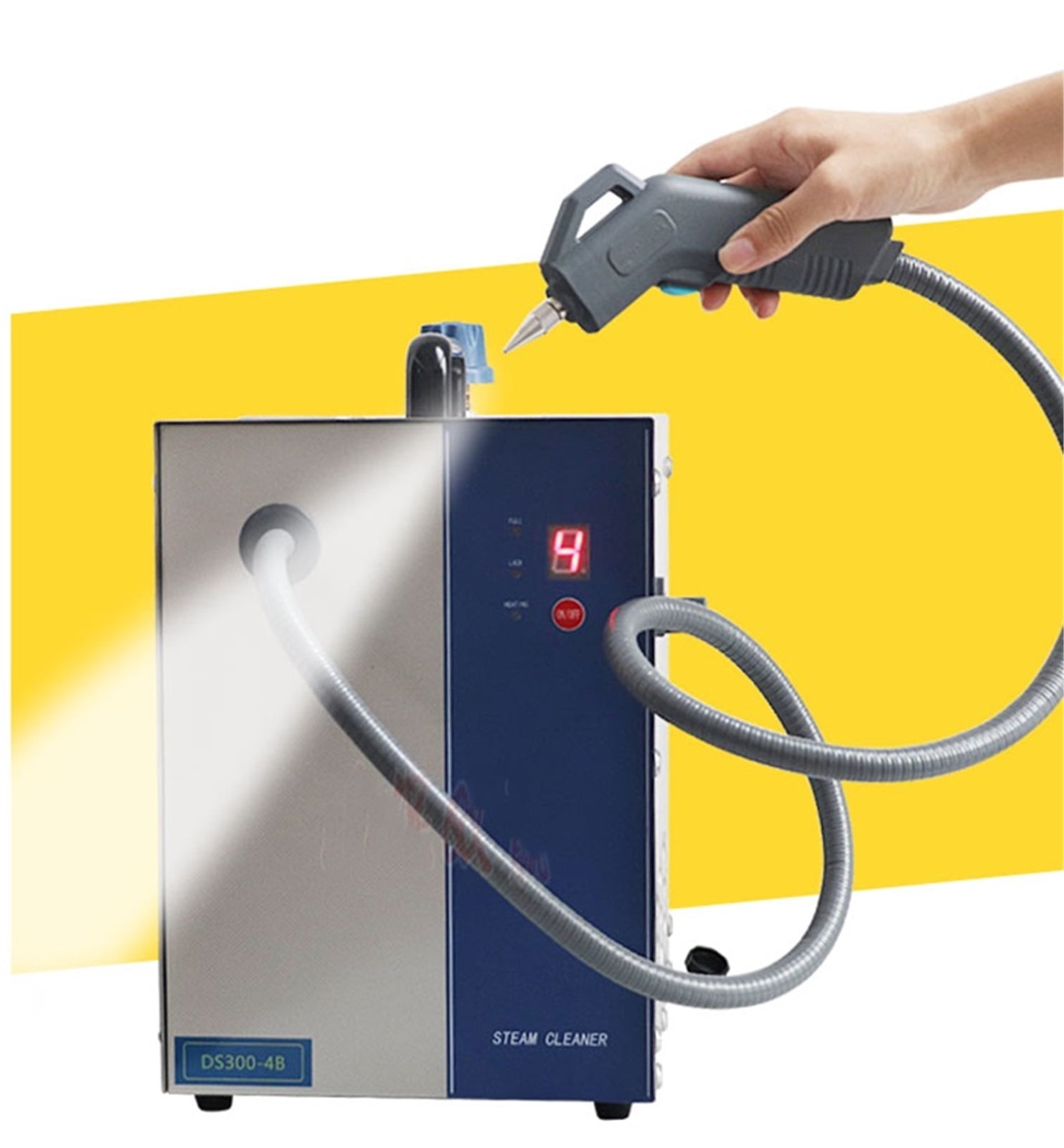 1.3KW Jewelry Cleaner Steam Cleaning Machine, Gold ,Silver ,Stainless Steel Goldsmith Equipment Steam Engine For Electroplating ,Heavy Duty Build