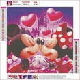 thumbnail image 2 of Mickey and Minne Diamond Art Painting Kits for Adults and Beginners,5D DIY Cartoon Cross Stitch Kits,Full Drill Crafts for Kids Home Wall Decor Gift Diamond Dots 12" X 12", 2 of 8