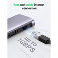 thumbnail image 4 of Adaptador multipuerto USB C, estación de acoplamiento Ethernet Dongle USB C 10 en 1 con 4K HDMI VGA 100W Suministro de energía 3 puertos USB 3.0 Namotu CZDZ-ST157, 4 of 7