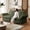 Chenille Green, variant on 85'' Sofa Bed Full, Assembly, 3 in 1 Sleeper Sofa Beds, Flannel Pull Out Couch for Living Room, Charging & Adjustable Armrest, Comfy Loveseat for Small Space, Flannel Brown