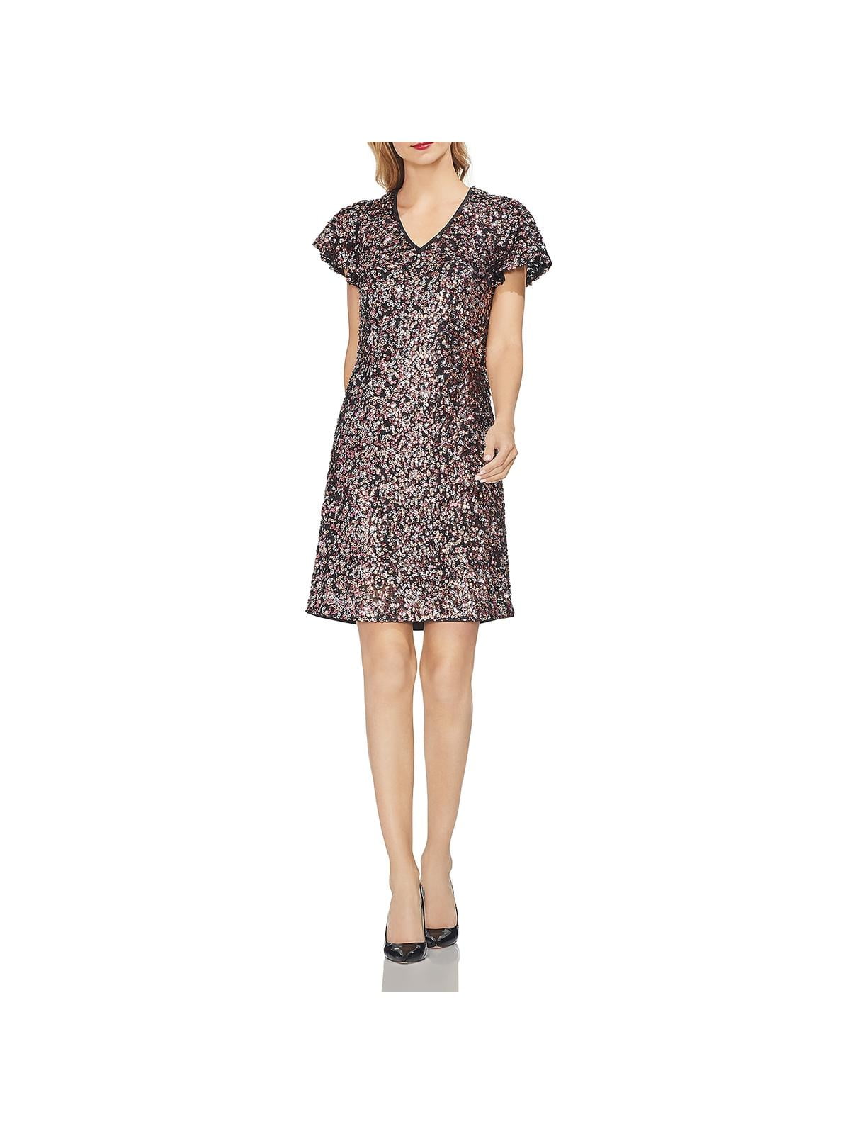 vince camuto black cocktail dress