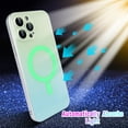 thumbnail image 2 of Compatible with iPhone 14 Pro Max Gradient Case Magnetic Luminous Case Glow in The Dark Noctilucent Slim Fit Cover Protective Anti Scratch Case Cover, 2 of 15